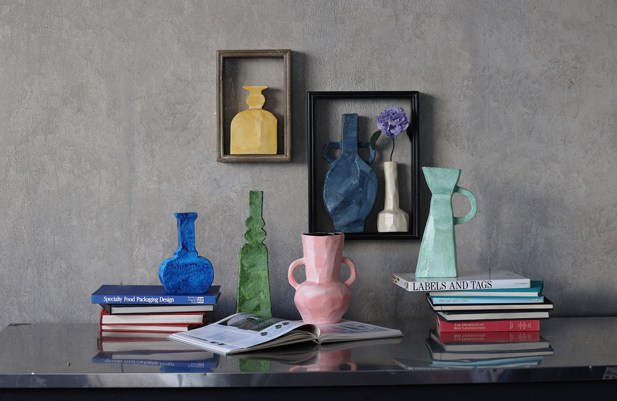 まるで絵画から抜け出してきたかのような花瓶 Morandi(モランディ)