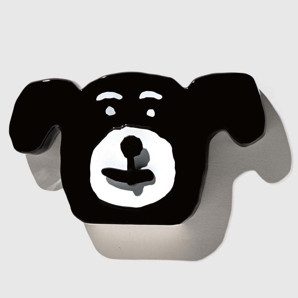 Bmix Studio INAP EDITION DOG CLOCK BLACKのイメージ写真01