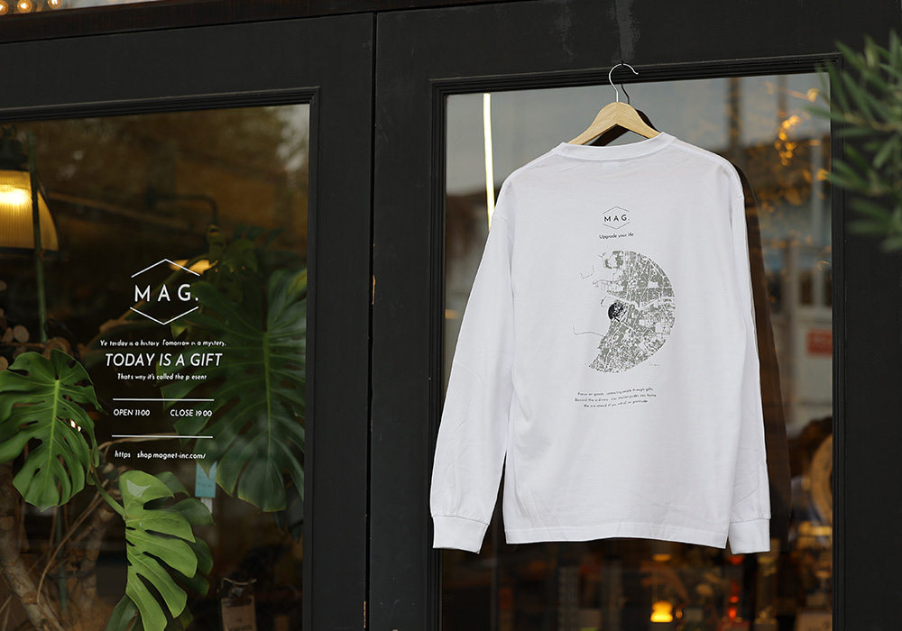 【MAG.オリジナル】ロングスリーブTシャツ CIRCLE MAPのイメージ写真01