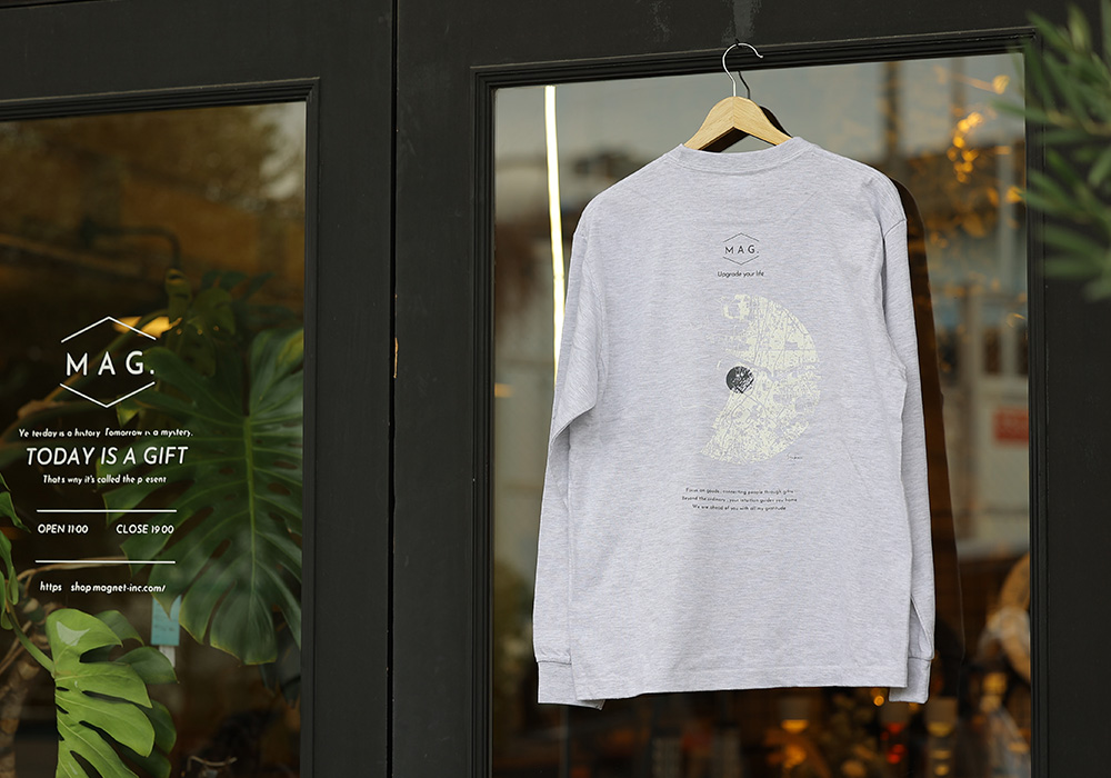 【MAG.オリジナル】ロングスリーブTシャツ CIRCLE MAPのイメージ写真02