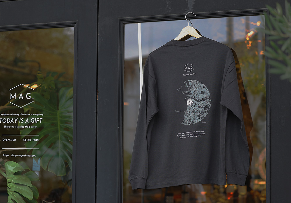 【MAG.オリジナル】ロングスリーブTシャツ CIRCLE MAPのイメージ写真03