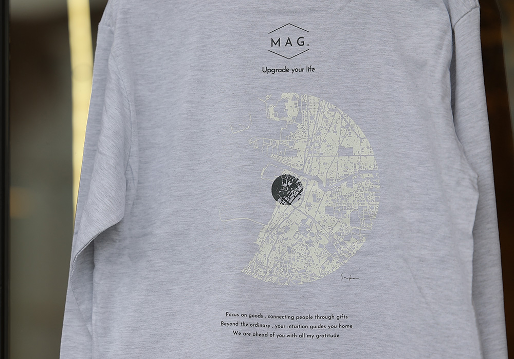 【MAG.オリジナル】ロングスリーブTシャツ CIRCLE MAPのイメージ写真10