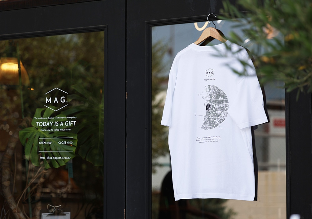 【MAG.オリジナル】Tシャツ CIRCLE MAPのイメージ写真01