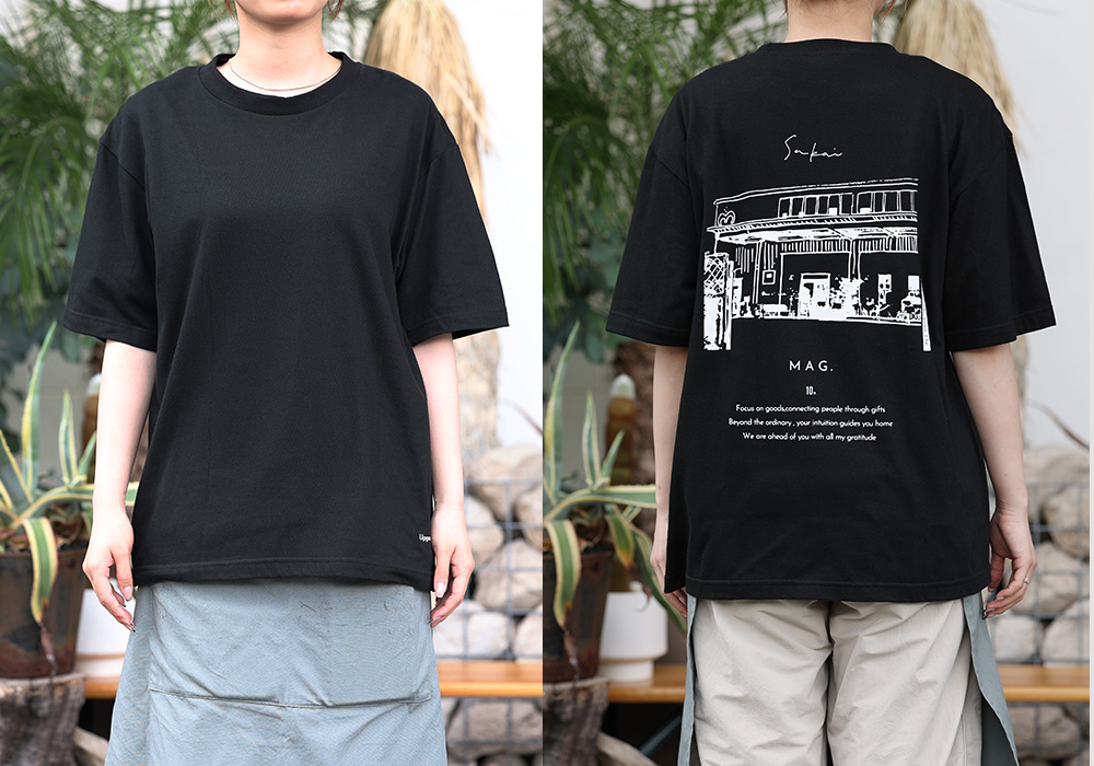 【MAG.オリジナル】Tシャツ The ブラック：161cm / Sサイズのイメージ写真