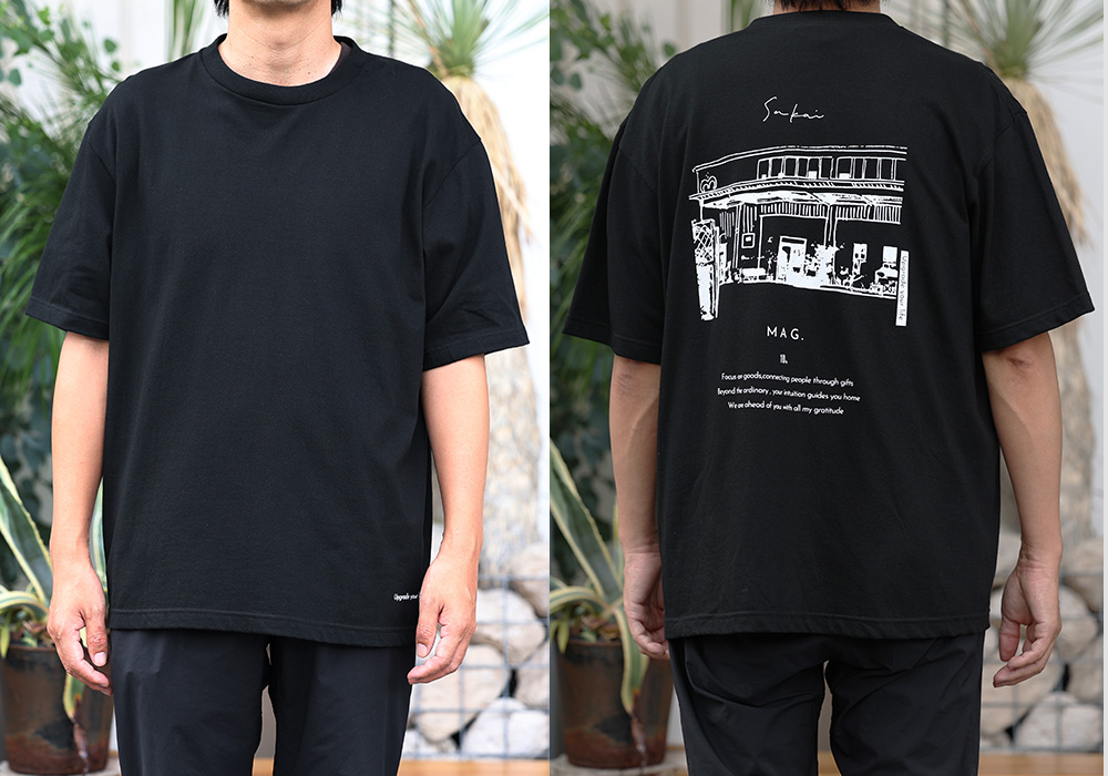 【MAG.オリジナル】Tシャツ The ブラック：178m / Lサイズのイメージ写真