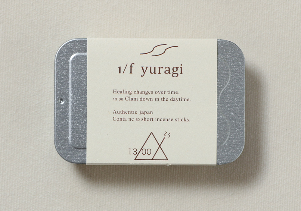 1/f yuragi incense（エフブンノイチユラギ インセンスセット） 13:00のイメージ写真