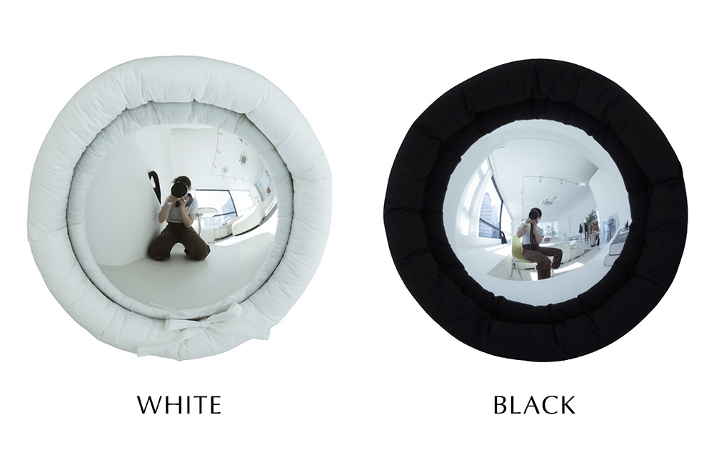 Fisheye cushion mirror（フィッシュアイクッションミラー ）のバリエーション