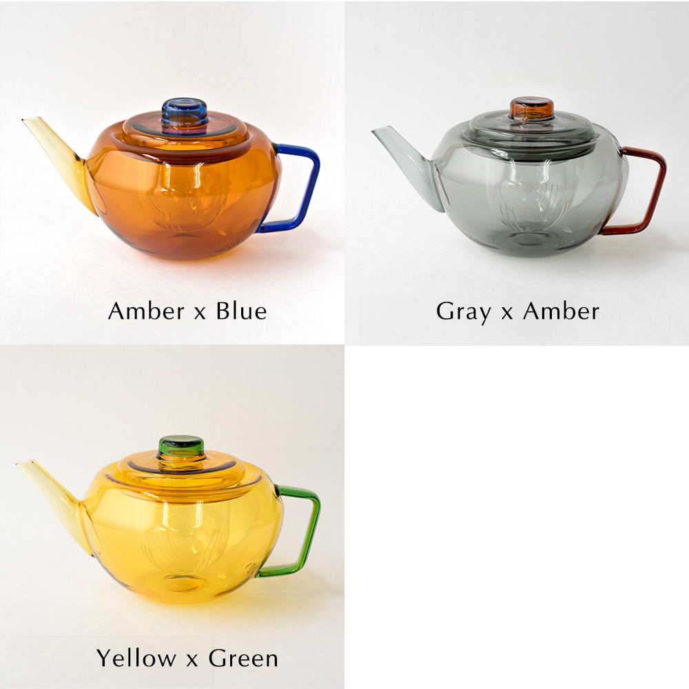GLASS TEA POT（グラス ティーポット）のバリエーション