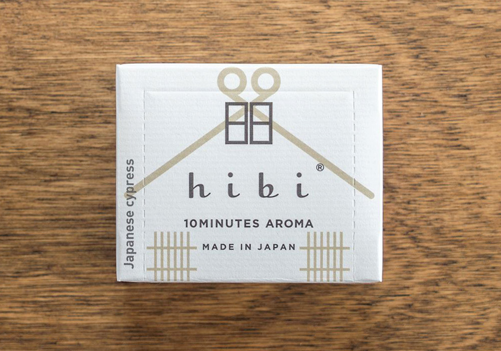 hibi 10MNUTES AROMA 和の香り ラージボックス Japanese cypress（ひのき）のイメージ写真