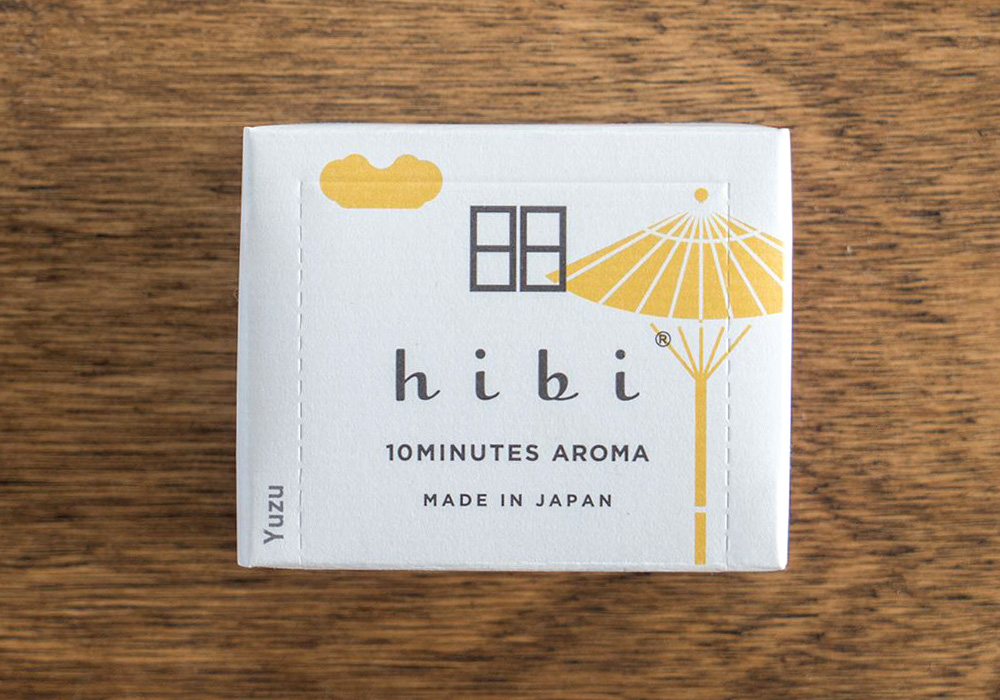 hibi 10MNUTES AROMA 和の香り ラージボックス Yuzu（ゆず）のイメージ写真