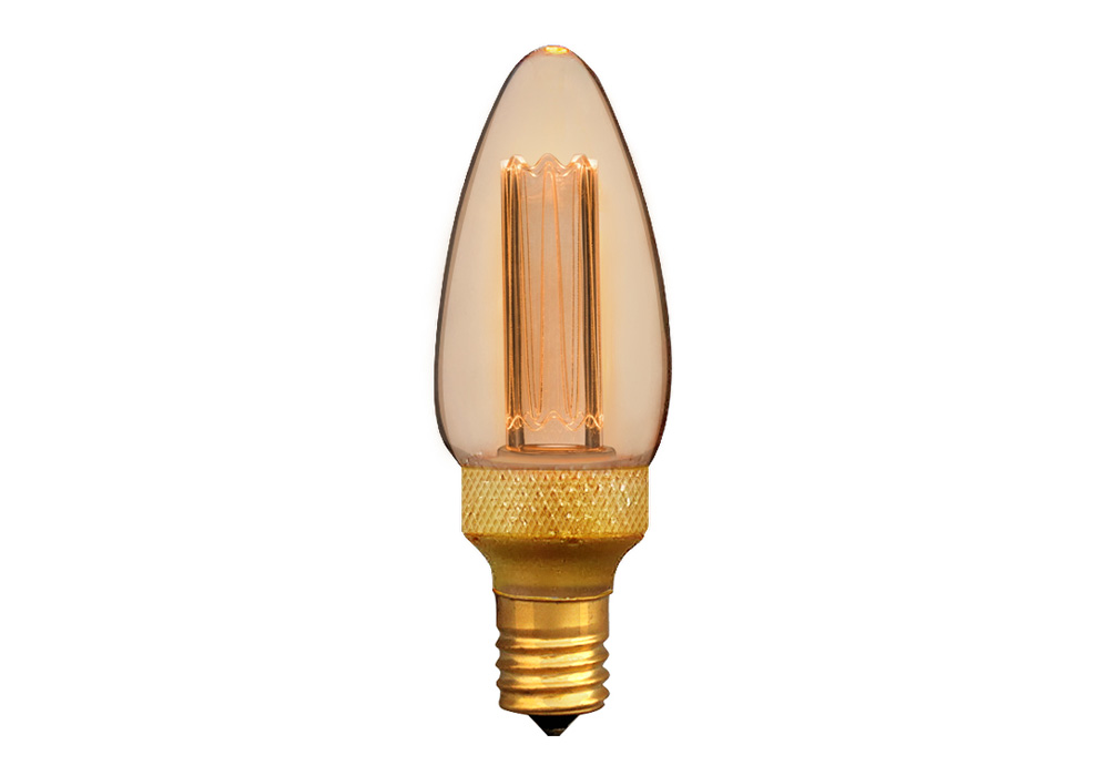NOSTALGIA LED Bulb E17 シャンデリア ゴールドのイメージ写真
