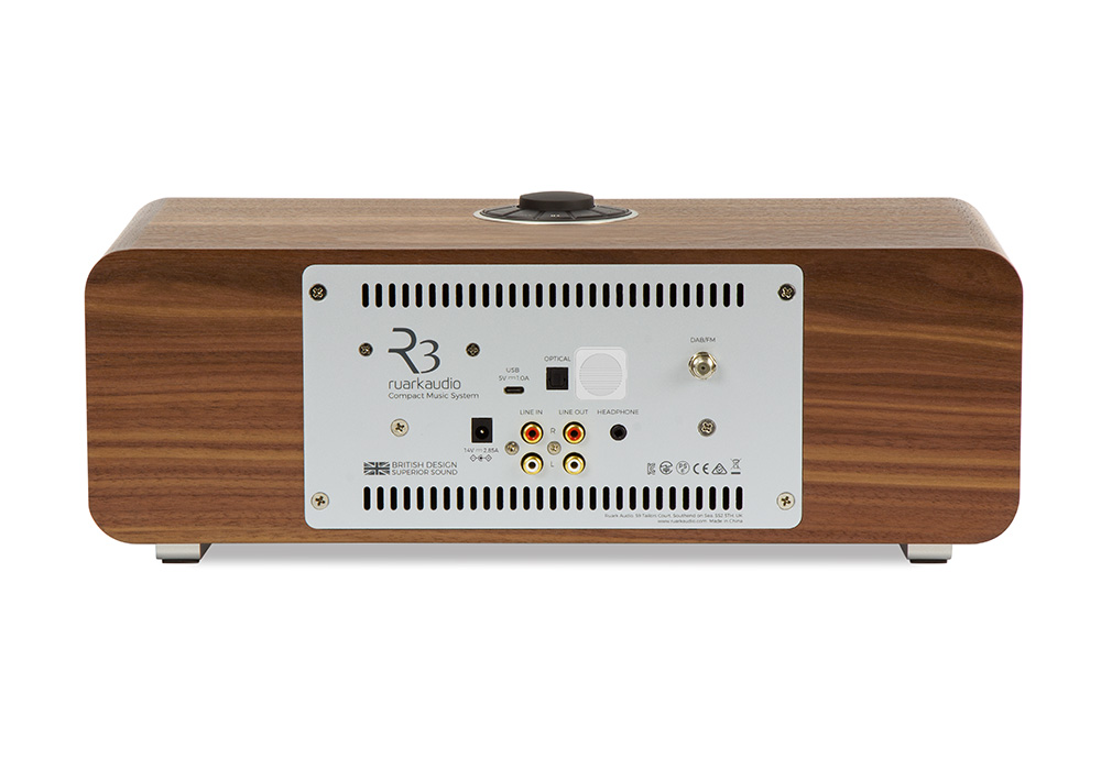 Ruarkaudio「R3」Compact Music System Walnut（ウォルナット）のイメージ写真03