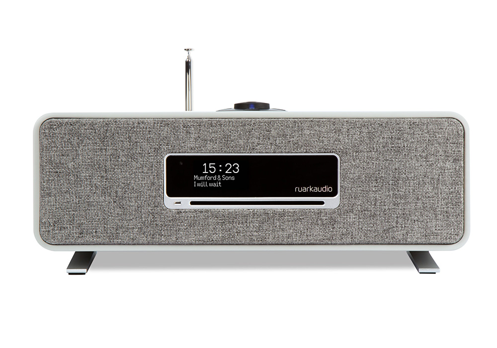 Ruarkaudio「R3」Compact Music System Soft Grey（ソフトグレイ）のイメージ写真01