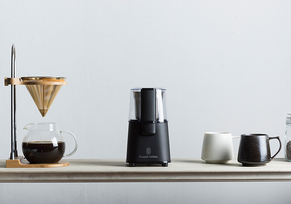 コンパクトなのにハイパワー Russell Hobbs Coffee Grinder（ラッセル