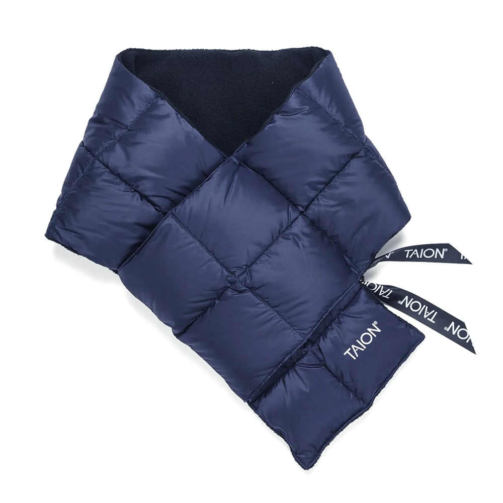 TAION ベーシック ダウンマフラー(TAION-201A)NAVYのイメージ写真