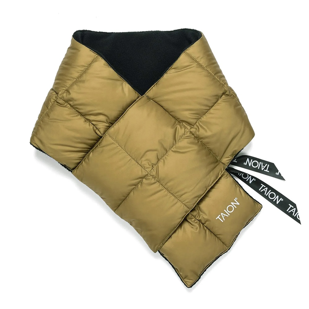 TAION ベーシック ダウンマフラー(TAION-201A)BEIGEのイメージ写真