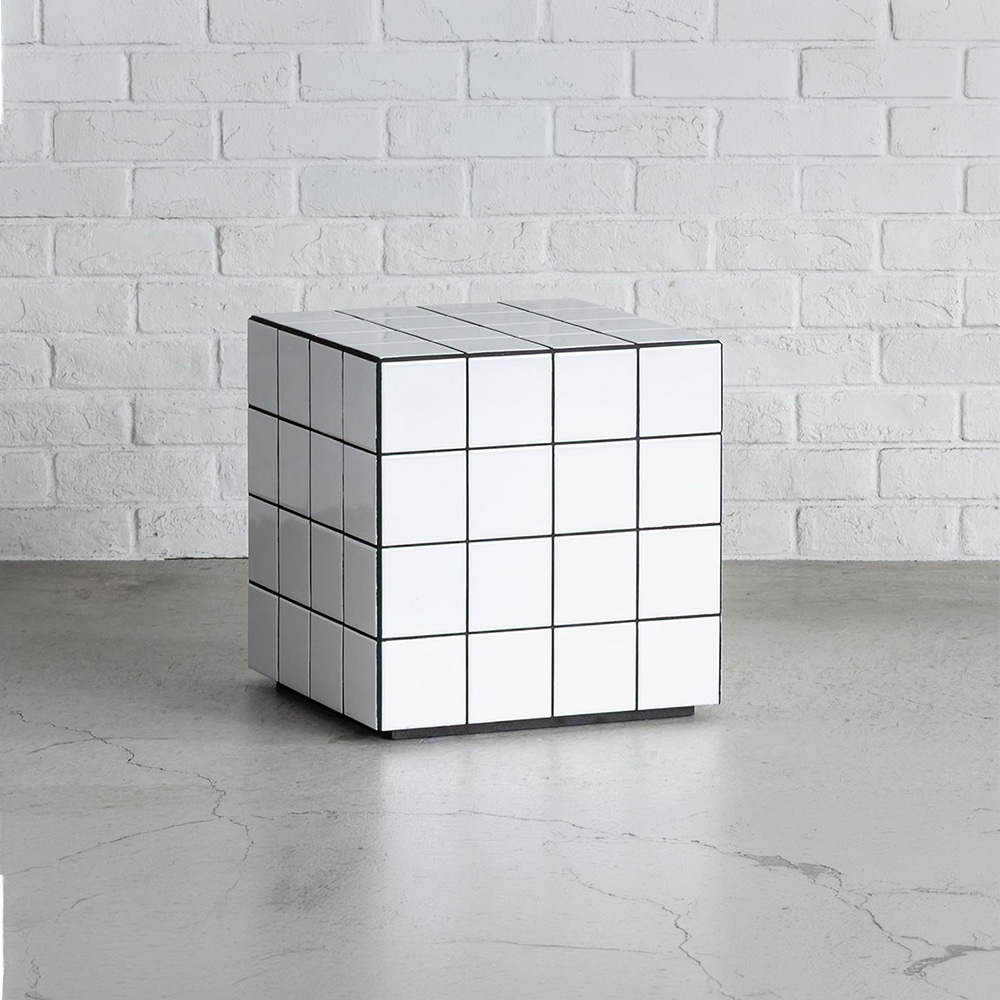 テラ サイドテーブル キューブ型のイメージ写真04