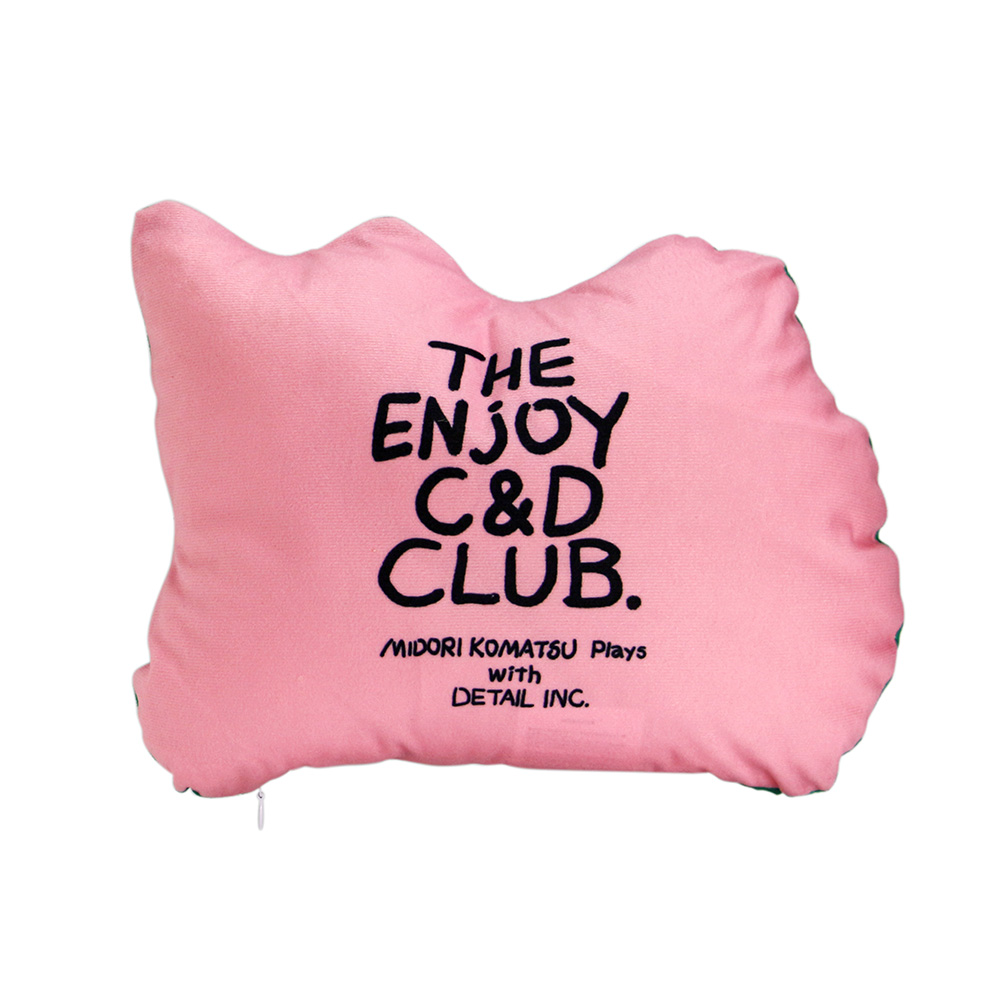 The Enjoy C&D Club Cushion（エンジョイ C&D クラブ クッション）Cat / Greenのイメージ写真02