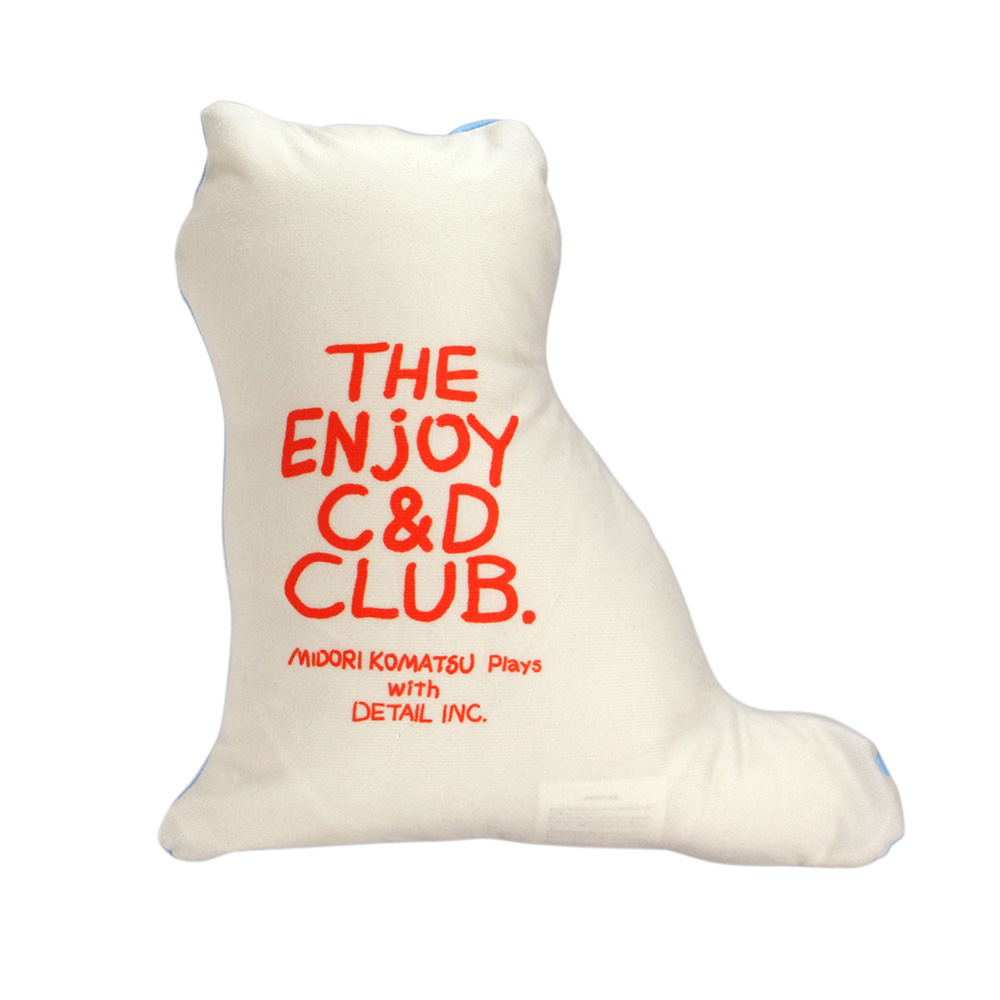 The Enjoy C&D Club Cushion（エンジョイ C&D クラブ クッション）Cat / Blueのイメージ写真02