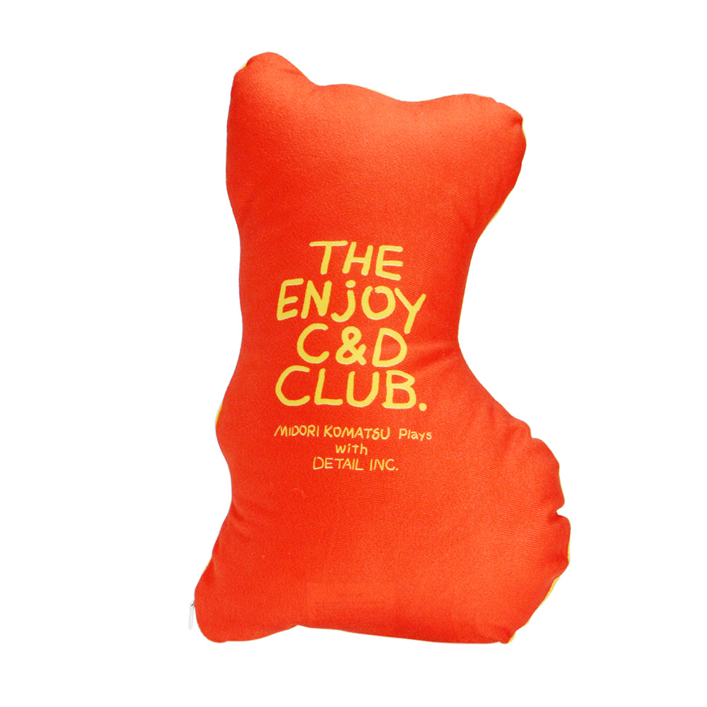 The Enjoy C&D Club Cushion（エンジョイ C&D クラブ クッション）Dog / Orangeのイメージ写真02