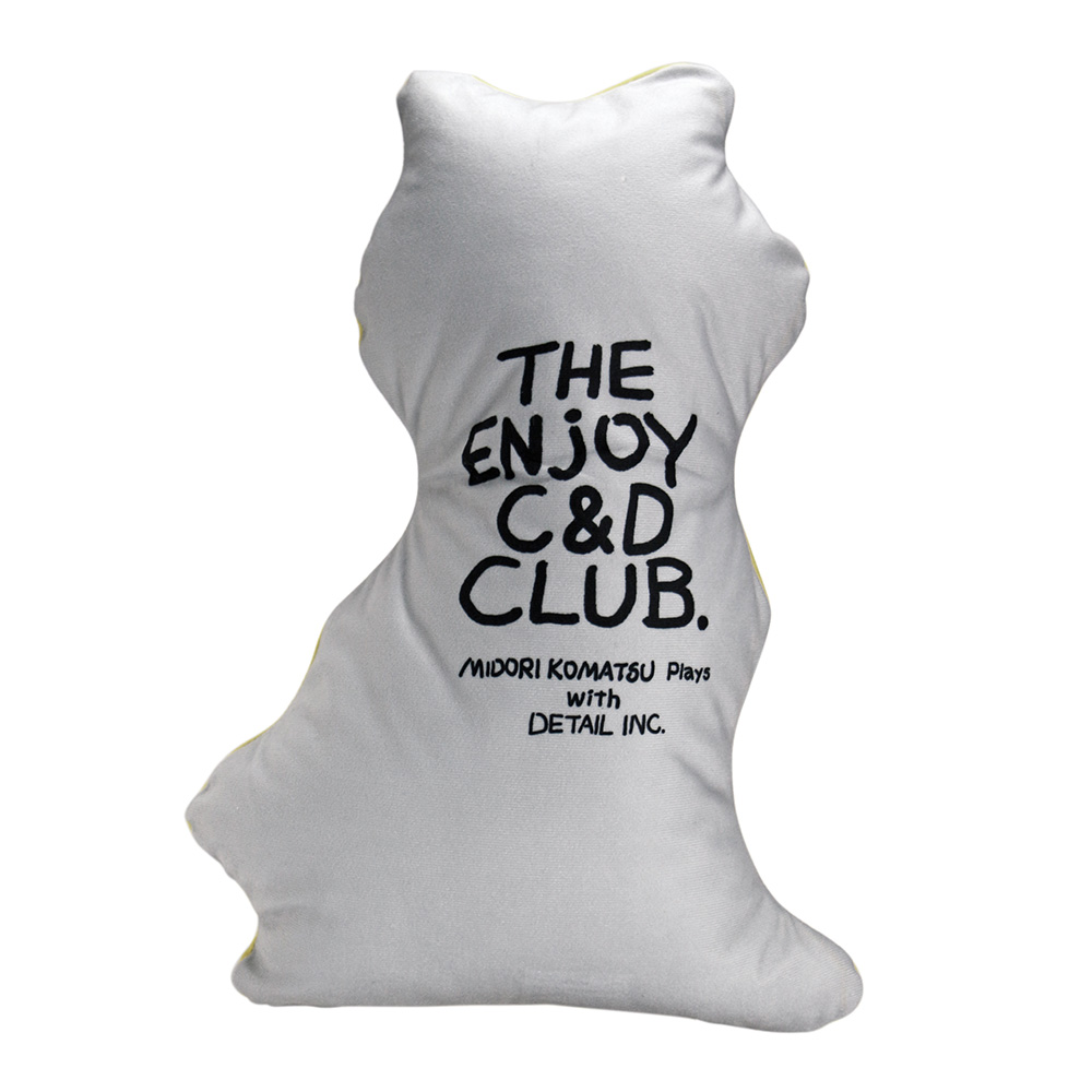 The Enjoy C&D Club Cushion（エンジョイ C&D クラブ クッション）Dog / Yellowのイメージ写真02