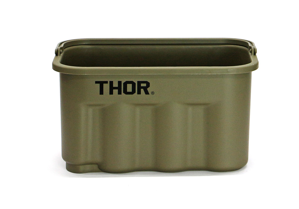 Thor Quadrate Bucket 9.5L Oliveのイメージ写真