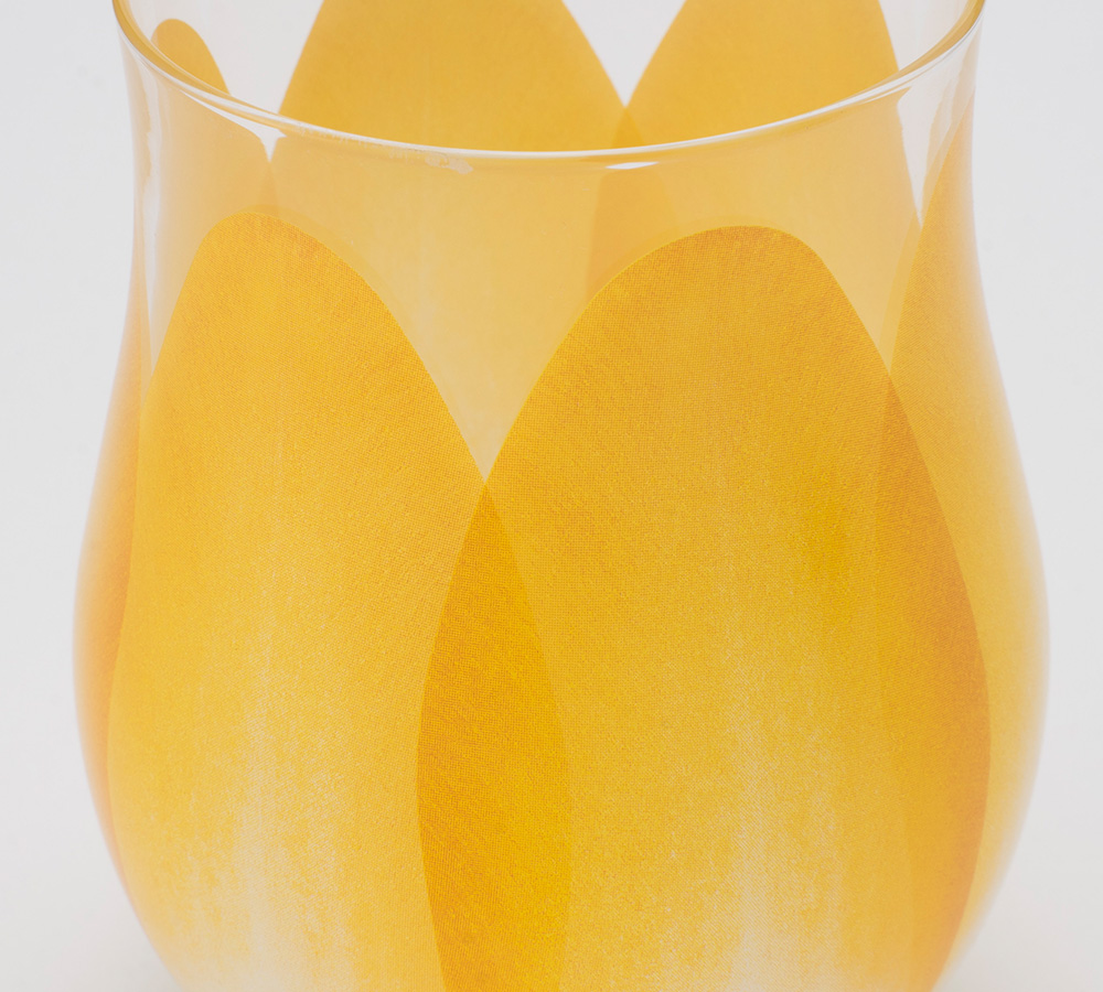 Tulip Glass 1pc Yellowのイメージ写真03