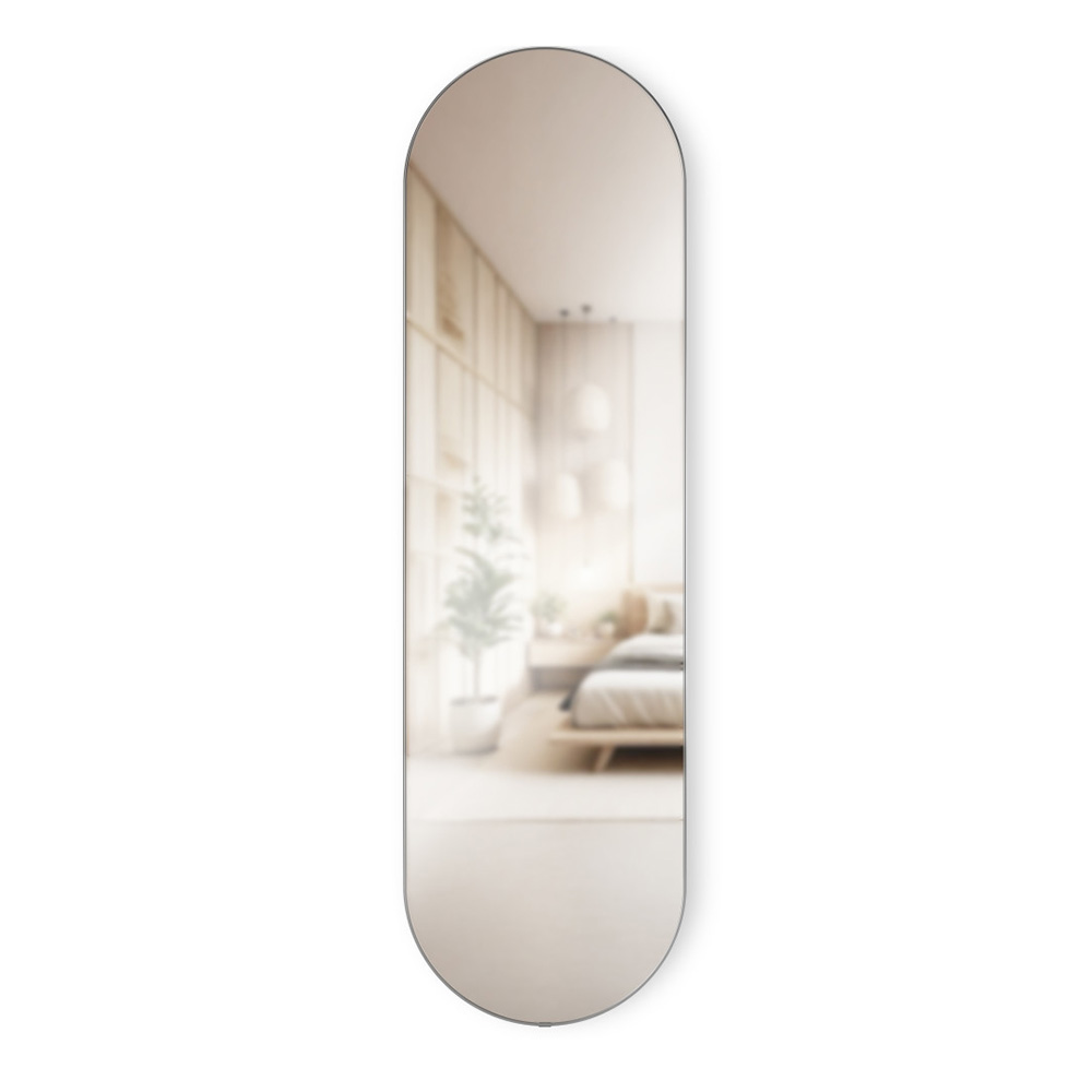 Umbra（アンブラ）フーバ ペブルミラー チタニウムのイメージ写真01