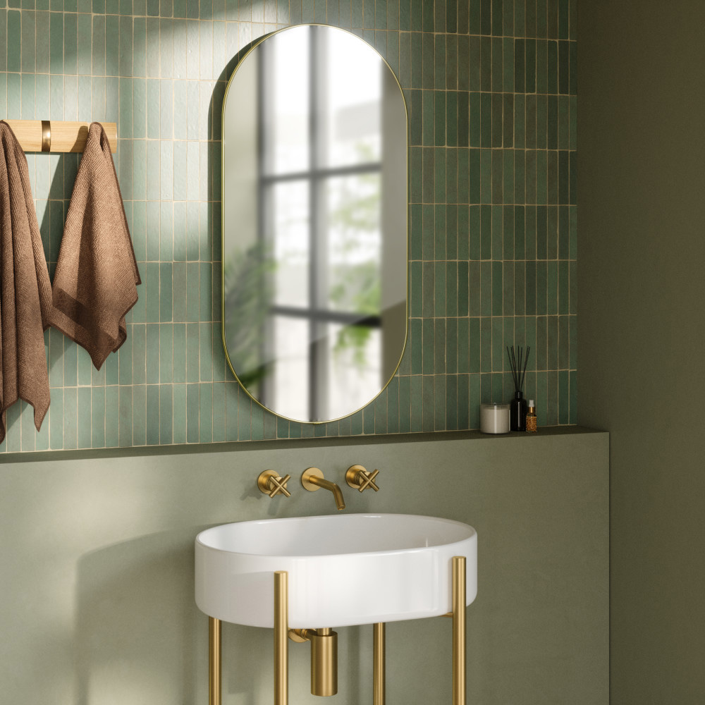 Umbra(アンブラ)フーバ ペブルミラーのイメージ写真02