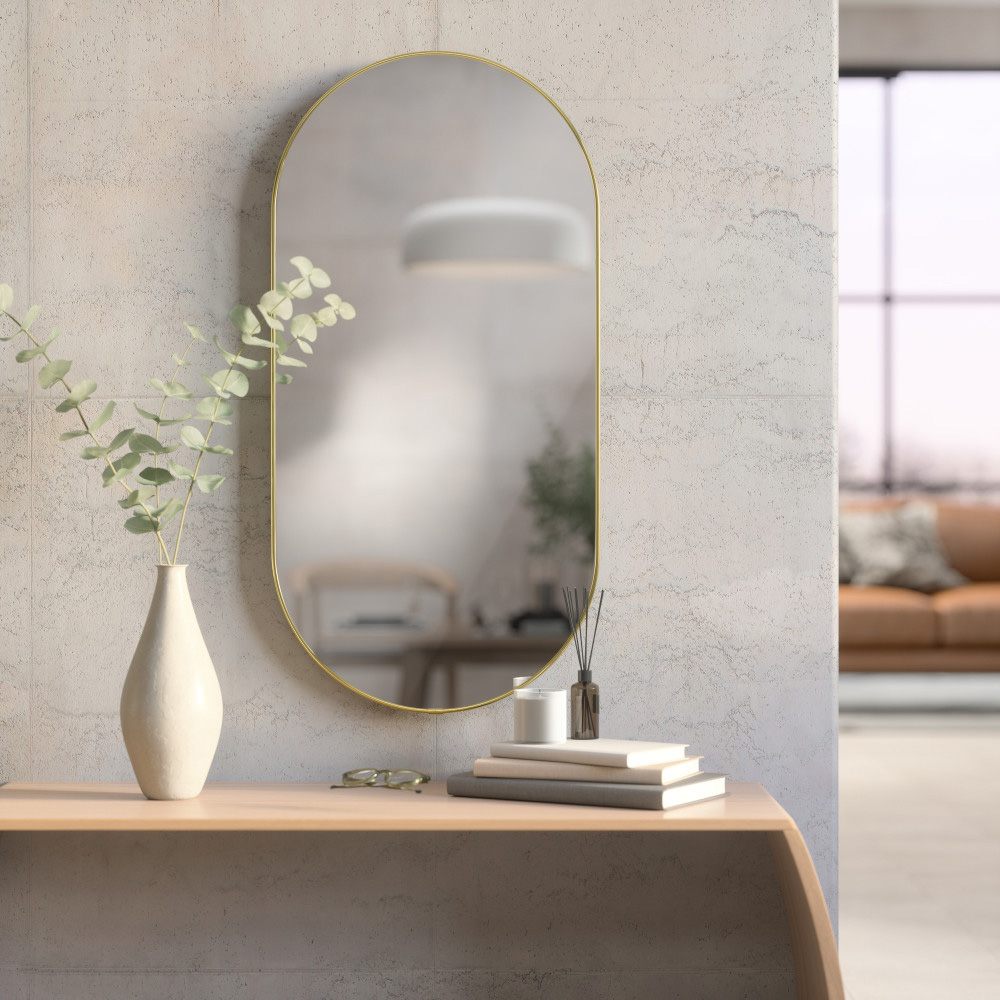 Umbra(アンブラ)フーバ ペブルミラーのイメージ写真03