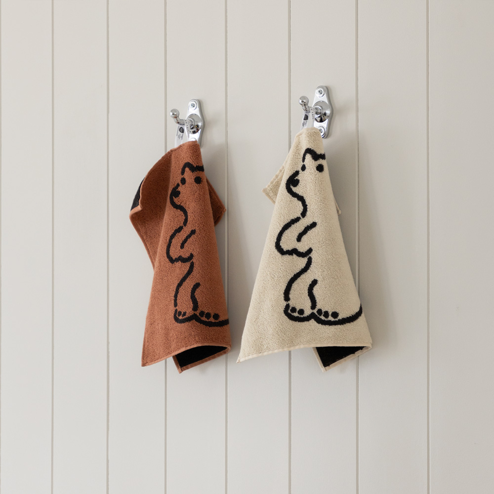 WARMGREY TAIL HAND TOWELのイメージ写真02
