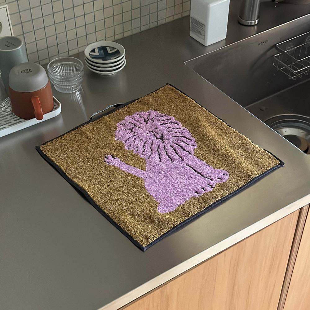 WARMGREY TAIL HAND TOWELのイメージ写真04