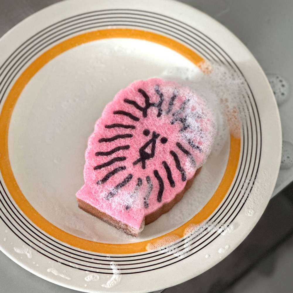 WARMGREY TAIL LION DISH SPONGEのイメージ写真05
