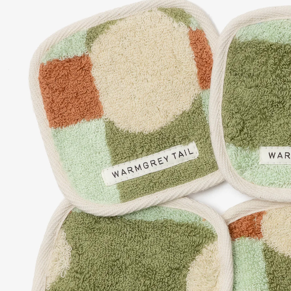 WARMGREY TAIL TOWEL COASTERのイメージ写真02