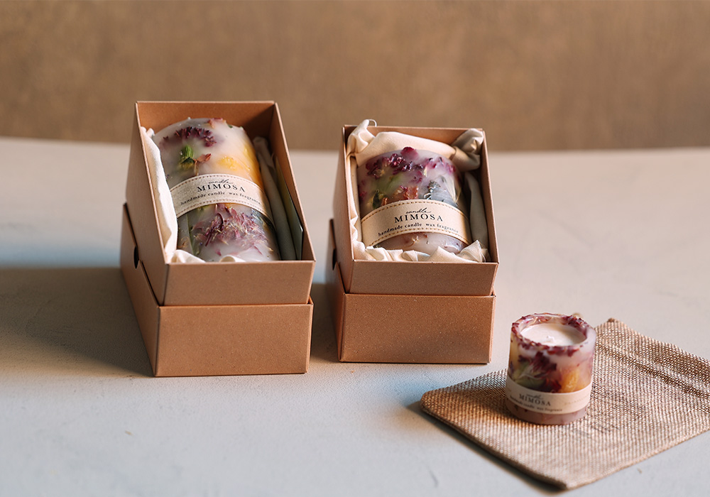 MIMOSA Flower Candle Carnationのイメージ写真04