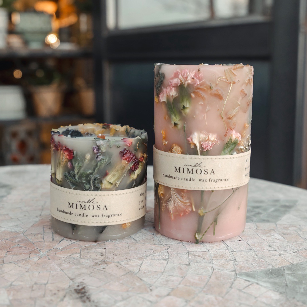 MIMOSA Flower Candle Carnationのイメージ写真01