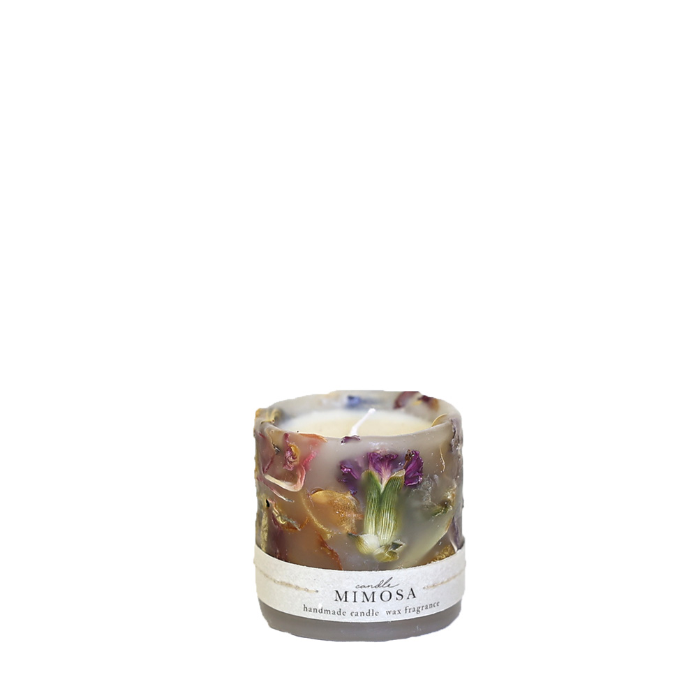 MIMOSA Flower Candle Carnation S / GRAYのイメージ写真