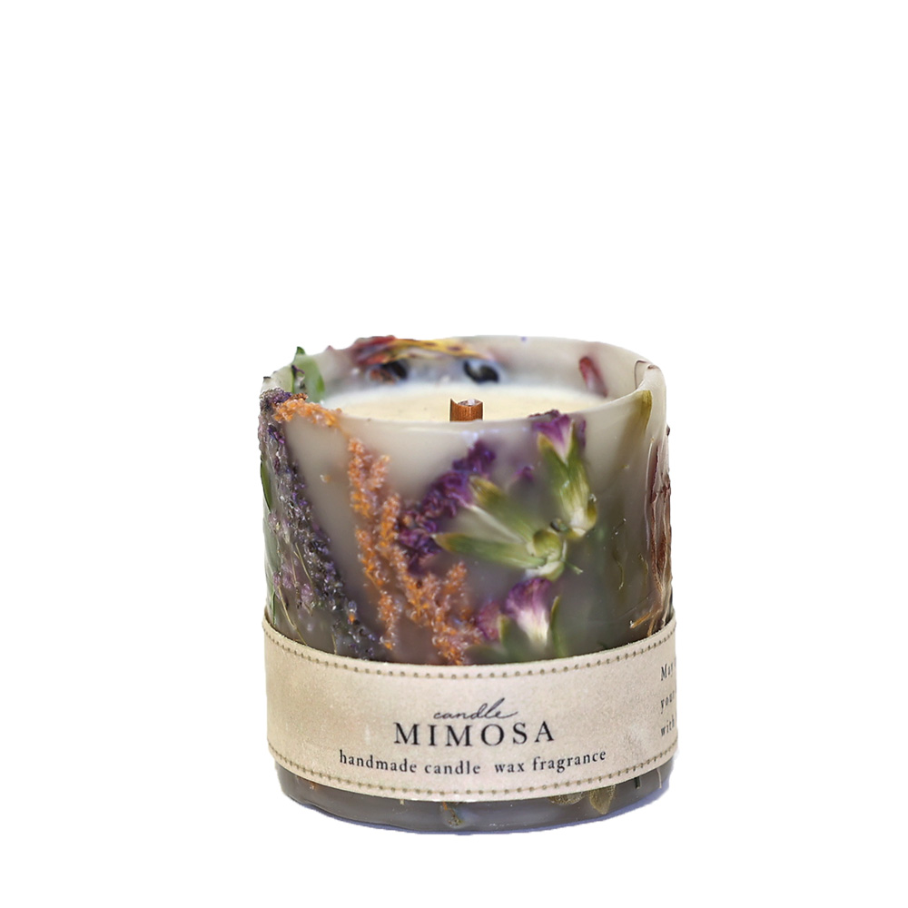 MIMOSA Flower Candle Carnation M / GRAYのイメージ写真