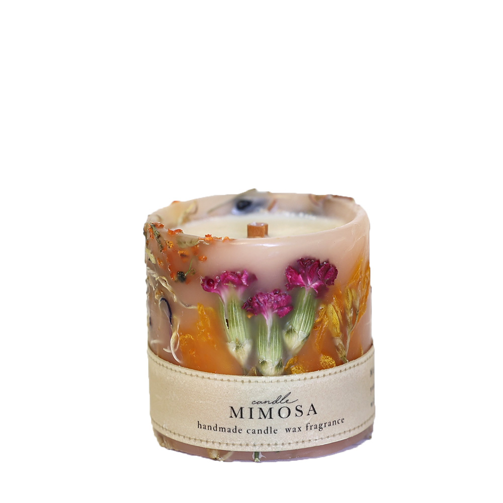 MIMOSA Flower Candle Carnation M / PINKのイメージ写真