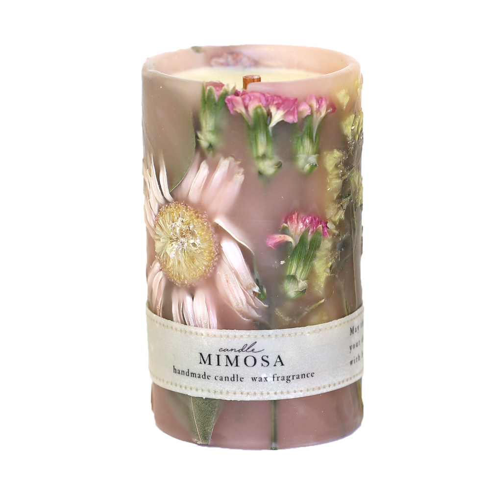 MIMOSA Flower Candle Carnation L / PINKのイメージ写真