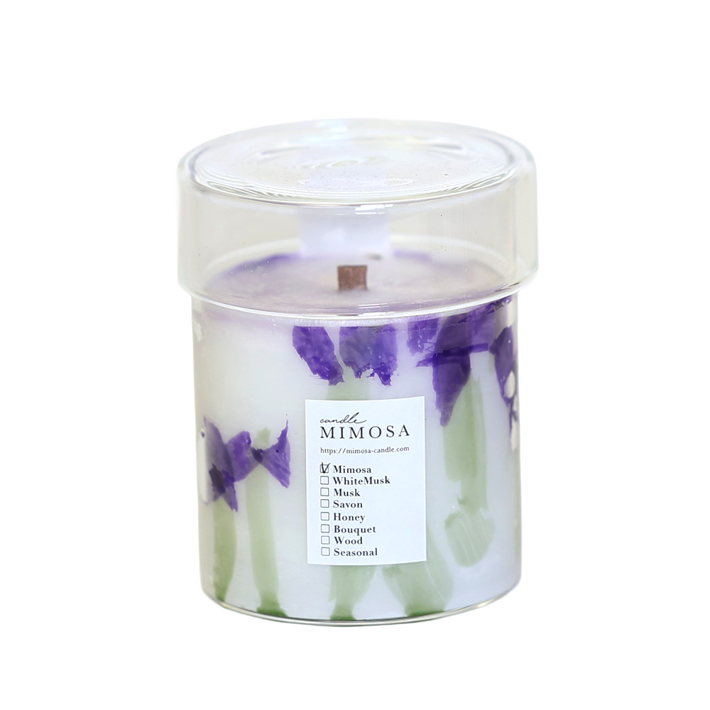 MIMOSA Melt Candle M / PURPLEのイメージ写真