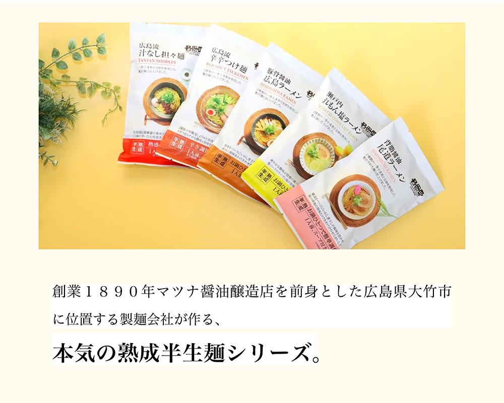 瀬戸内麺工房なか川の熟成半生麺のイメージ写真02