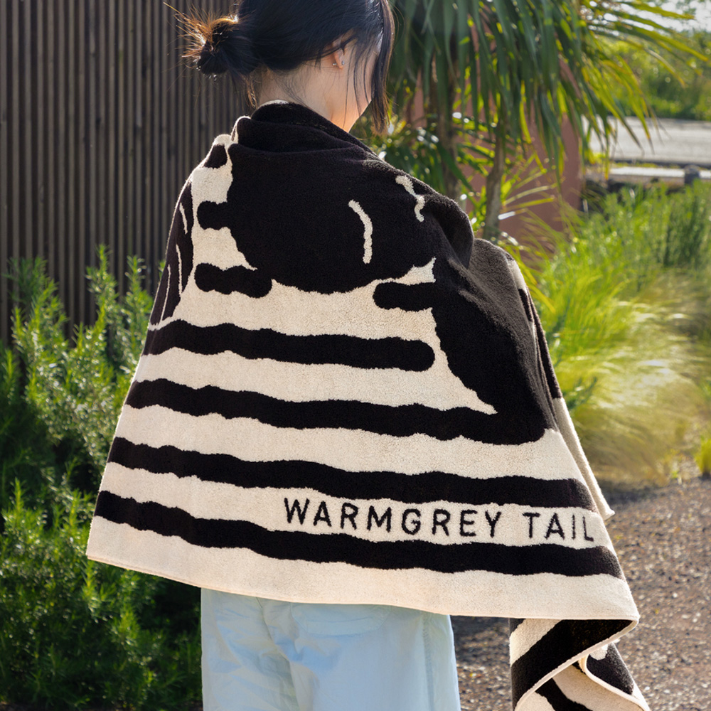 WARMGREY TAIL BIG TOWEL（ビッグタオル）のイメージ写真04