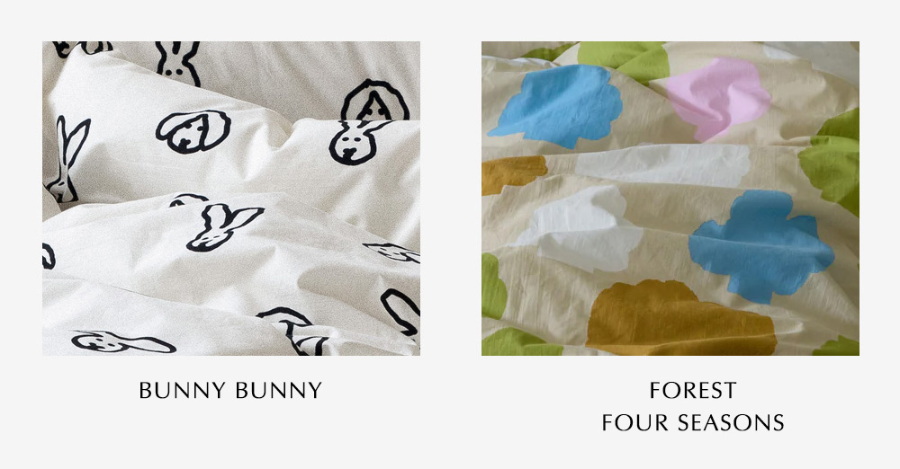 WARMGREY TAIL COMFORTERのバリエーション