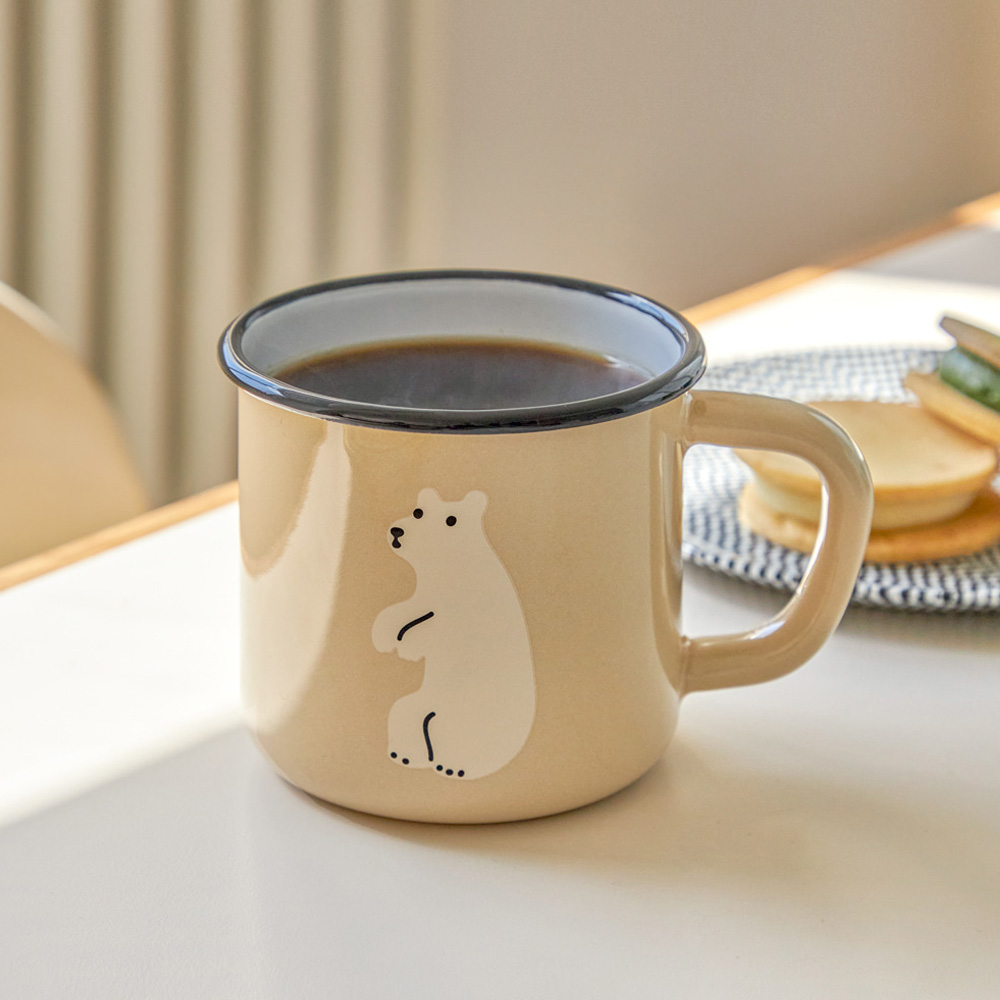 WARMGREY TAIL ENAMEL MUG CUPのイメージ写真04