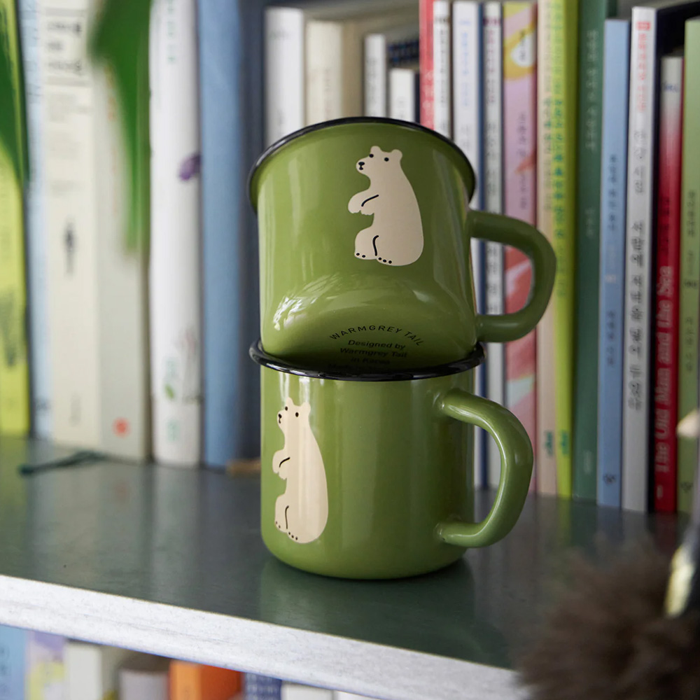 WARMGREY TAIL ENAMEL MUG CUPのイメージ写真07