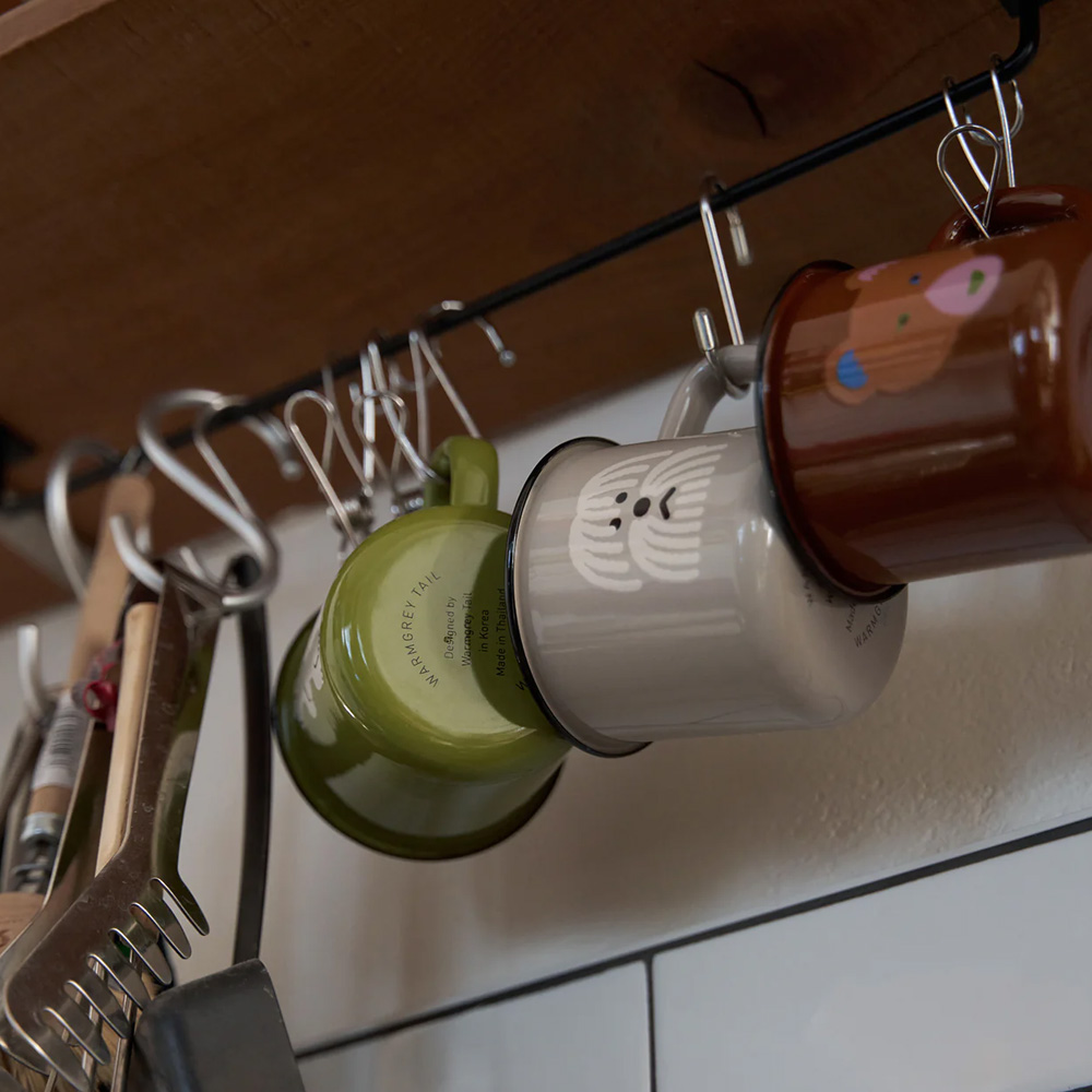 WARMGREY TAIL ENAMEL MUG CUPのイメージ写真09