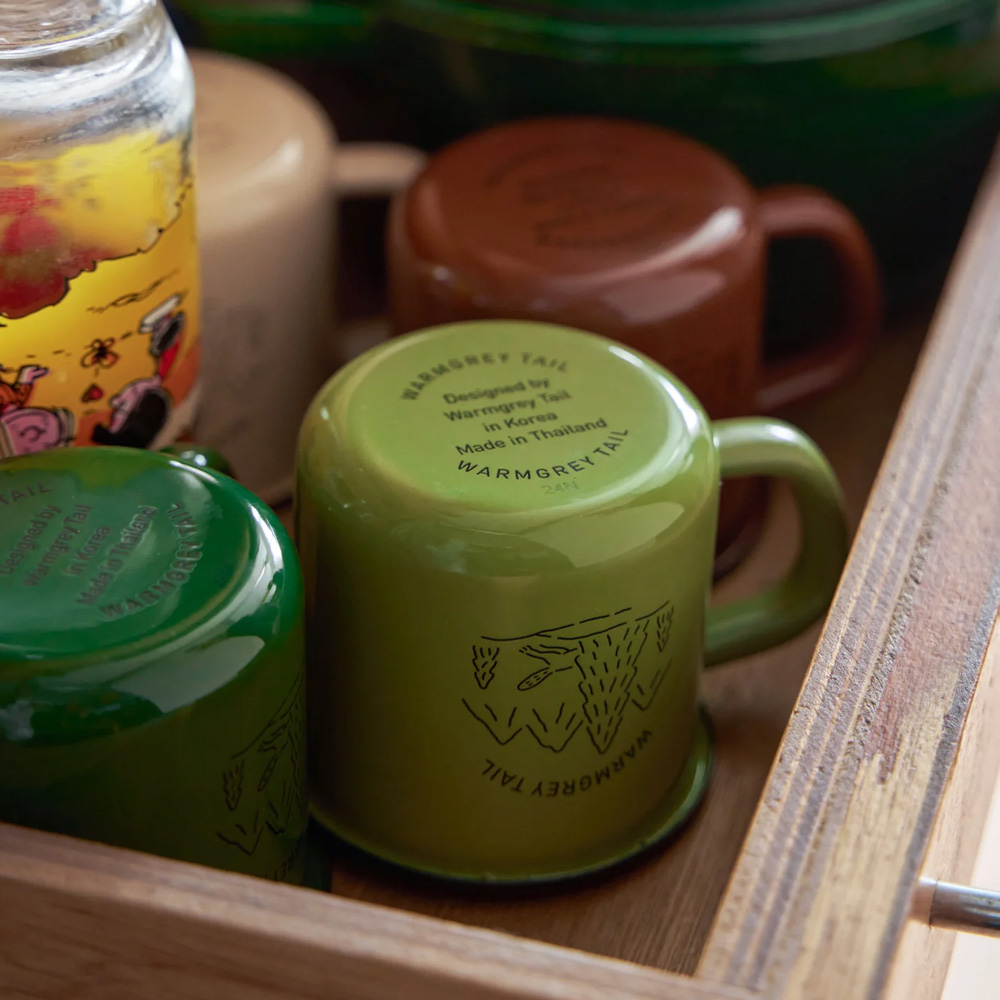 WARMGREY TAIL ENAMEL MUG CUPのイメージ写真10