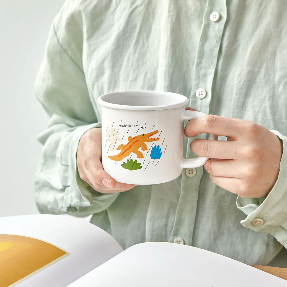 WARMGREY TAIL ENAMEL MUG CUPのイメージ写真12