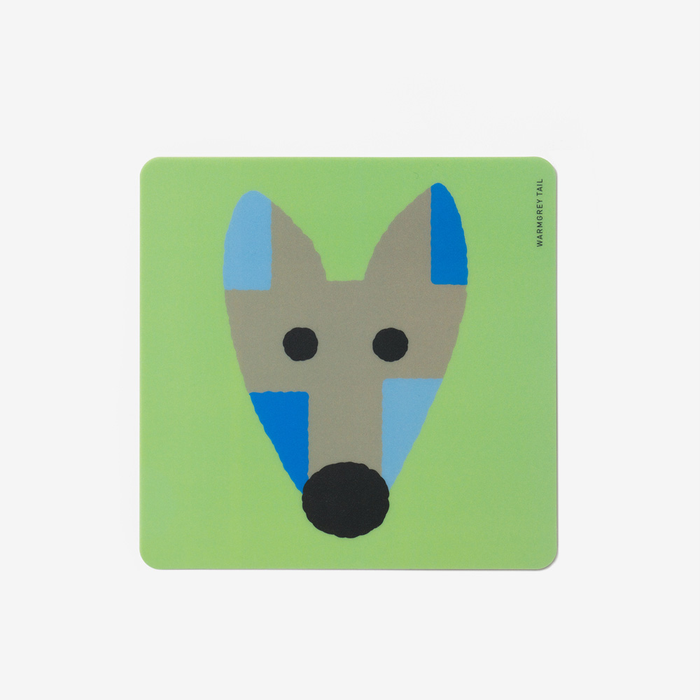 WARMGREY TAIL GREY FOX MOUSE PADのイメージ写真02